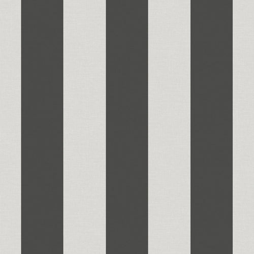 Sanders & Sanders behang strepen zwart en grijs - 53 cm x 10.05 m - 640688