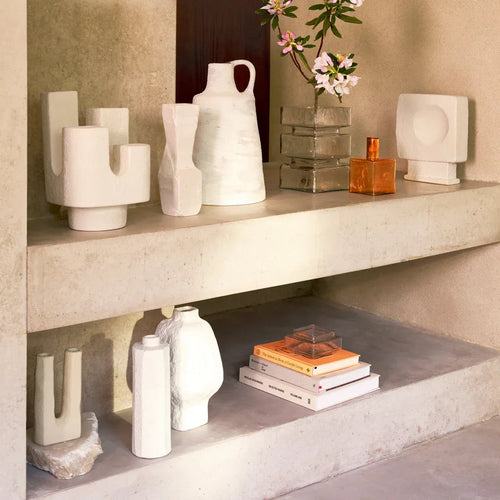 Urban Nature Culture kandelaar Cubico Pumpkin - 10x10x16cm