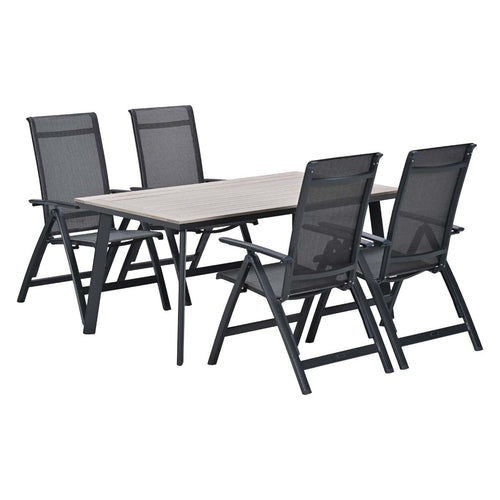Garden Impressions Tuinset Santana 5-delig verstelbaar - Penedo tuintafel