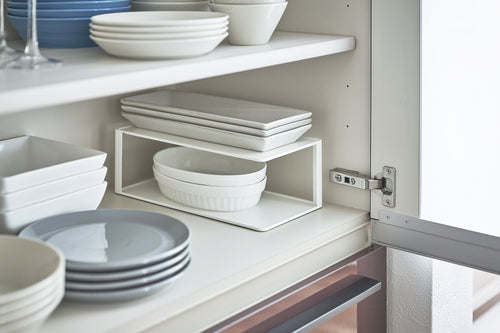 Yamazaki Bordenrek Rechthoekig - Tower - Wit - vtwonen shop