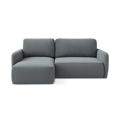 LaMiaSofa hoekbank links Corle - textuurstof - jeans - 207x148x86