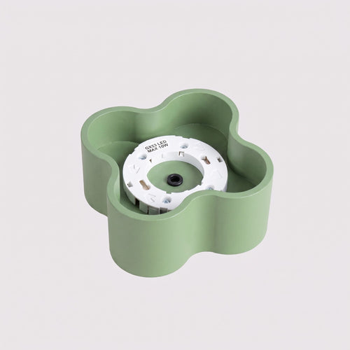 Sollux Lighting Plafondlamp OVIO 1 saliegroen Gx53 - 12x12x6cm