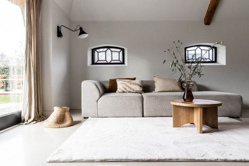 Interieur05 Zacht Hoogpolig Vloerkleed Lux Creme - 200 x 290 cm - vtwonen shop