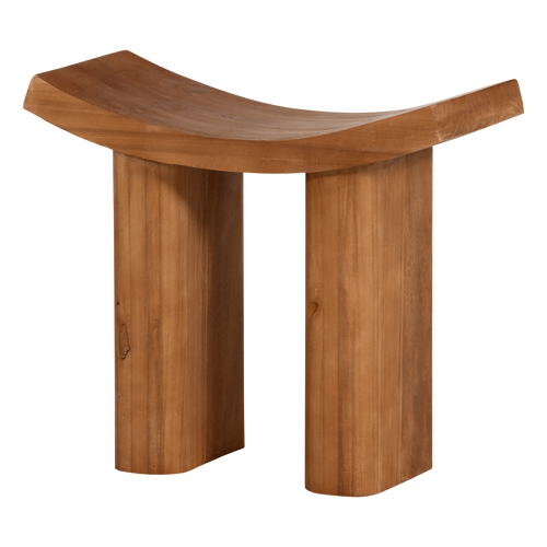 WOOOD kruk Japan - Hout - Naturel - 45x50x25