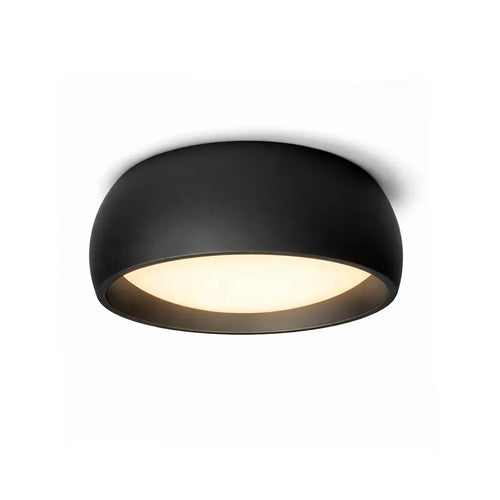 Artdelight plafondlamp Montana - 1 lichts - 15  x 5   cm - zwart