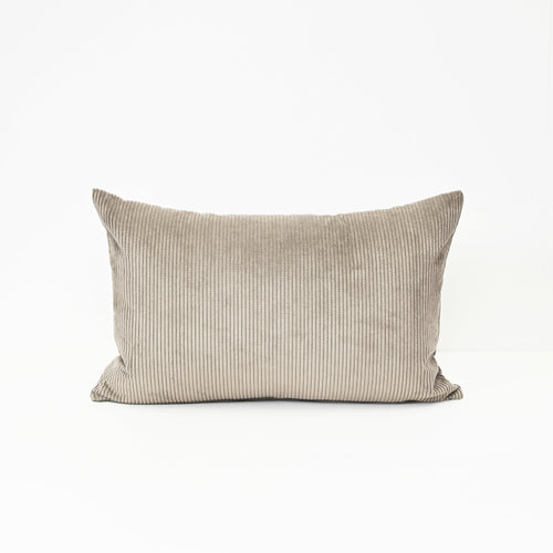 Darcy & Duke sierkussen Oatmeal Cord - Bruin - 40x60cm