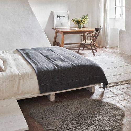 Lorena Canals wasbaar vloerkleed Woolly - Sheep Grijs