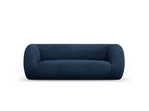 Cosmopolitan Design Bank Essen 2-zits, boucle, donkerblauw - 95x210x86cm