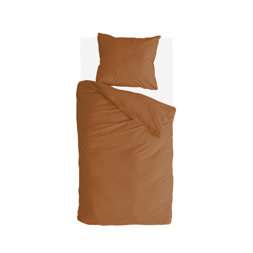 Byrklund - Dekbedovertrek Sleep Softly - 140x220 cm - Cognac