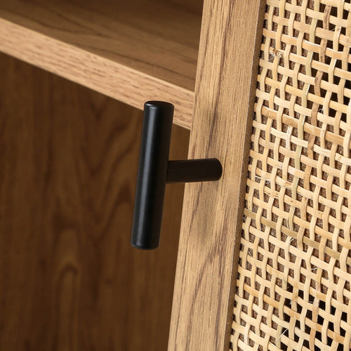 Calicosy - Dressoir ALIA - Donker hout 80x35x75 cm