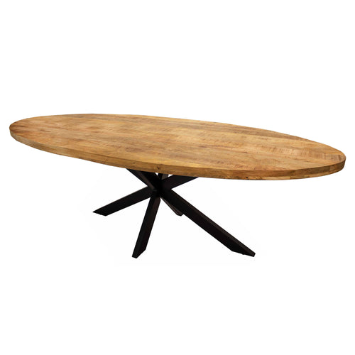 Kick eettafel Dax ovaal - 180cm - Mango - vtwonen shop