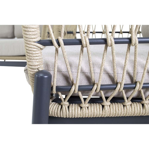 Lesli Living loungebank Zavi - beige - 163,5x83x72,5cm