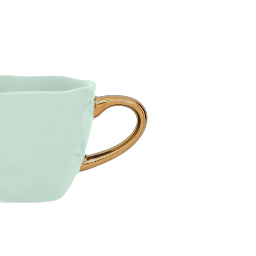 Urban Nature Culture Good Morning kopje Espresso - Celadon - 6,5x5,2cm