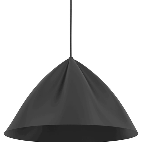 EGLO hanglamp Podere - e27 - ø 42,5 cm - zwart - staal