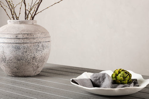 Rebellenclub Rechthoekige Tuintafel Argento - 205 x 90 cm - Grijs - vtwonen shop