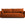 Cosmopolitan Design Slaapbank met opbergdoos Matera 3-zits, flueel chocolade - 108x240x86cm