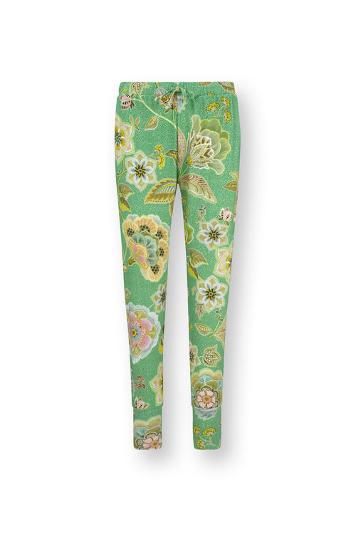Pip Studio - Bobien Long Pajama Pants Women - Matata - Green - S