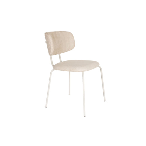 Housecraft Living Jaze Eetkamerstoelen Off-White/ Gebroken wit - Set van 2 - vtwonen shop