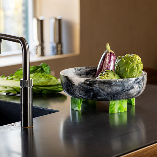 Brût Homeware | Salade Schaal | Fruitschaal | Pavone | Muisgrijs