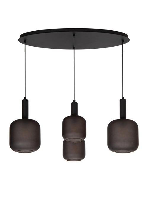 Lucide hanglamp ELOISE - 4xE27 - Zwart