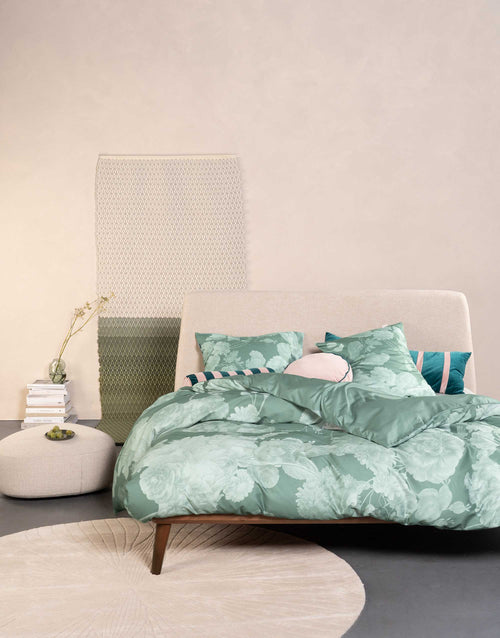 Essenza Eunice dekbedovertrek - Lits-Jumeaux - 240x200/220 cm - Dusty teal