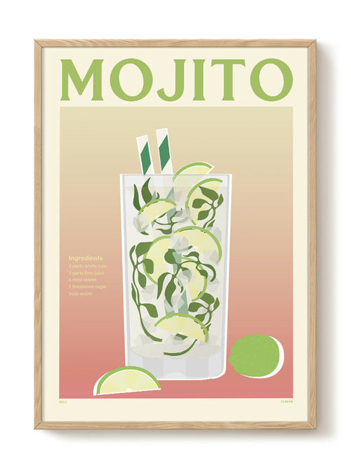 Elin PK - Mojito - PSTR studio Kunst Poster - vtwonen shop