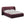 LaMiaSofa Bed met opbergruimte Trieste - Chenille - Terracotta - 190x215x110