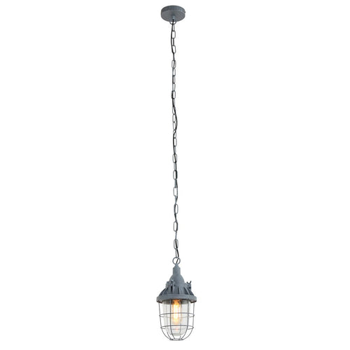 Mexlite hanglamp ebbe - 1 lichts - 17x 156 cm - grijs - vtwonen shop