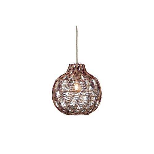 GOOD&MOJO hanglamp MENDOZA - bruin - Ø35cm - vtwonen shop