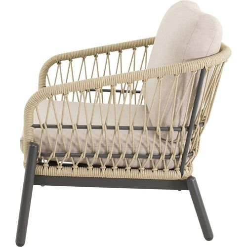Lesli Living loungebank Zavi - beige - 163,5x83x72,5cm