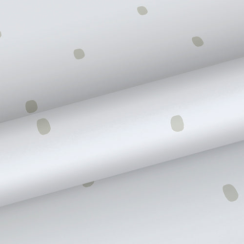 Sanders & Sanders behang stippen lichtgrijs en wit - 53 cm x 10.05 m - 640649