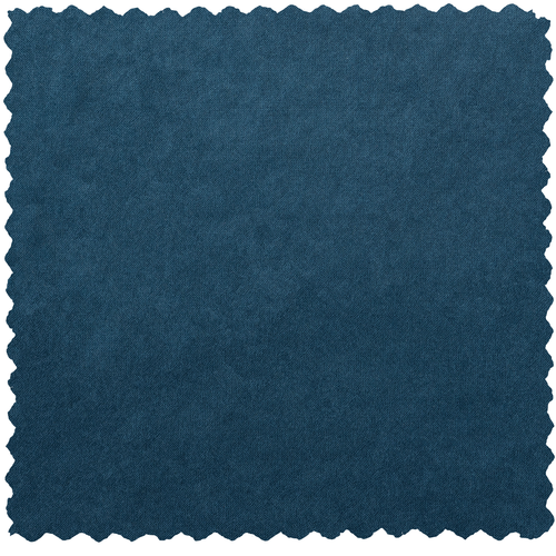 WOOOD classic 3-zits bank Rodeo - Velvet - Blauw - 83x275x88