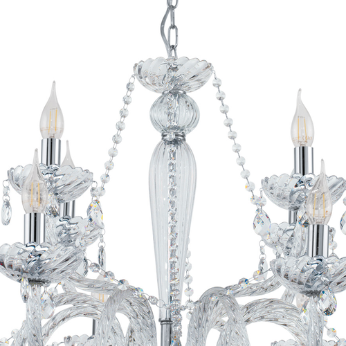 Stars of Light basilano 1 hanglamp Basilano 1 - e14 - ø 100 cm - chroom