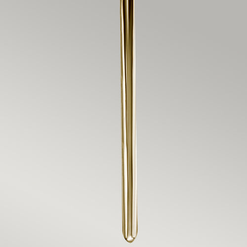 Elstead Mona - 2 Lichts Badkamer Wandlamp Gepolijst Messing IP44, G9