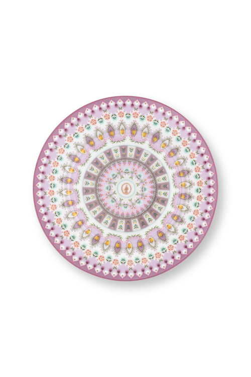 Pip Studio - Borden - Lily & Lotus - Moon Delight Multi - 17 cm - Set van 6