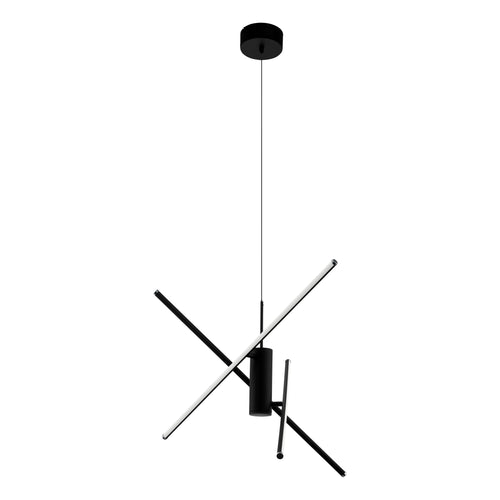 EGLO hanglamp Salitre - led - ø 73 cm - zwart/wit - dimbaar - vtwonen shop