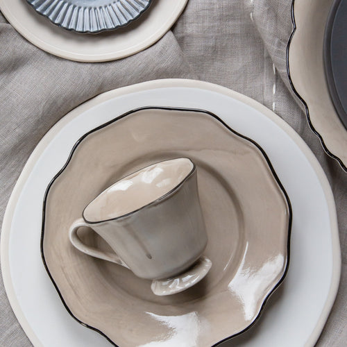 The Table Attic Gebaksbord  19 cm Oyster - vtwonen shop