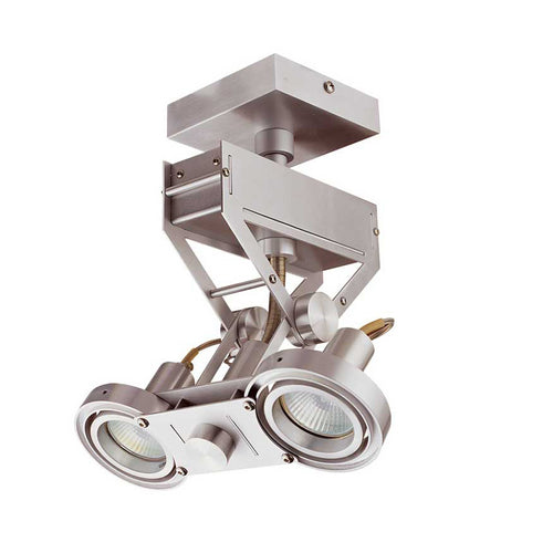 Artdelight spot Koln - 2 lichts - 16  x 28   cm - aluminium - vtwonen shop