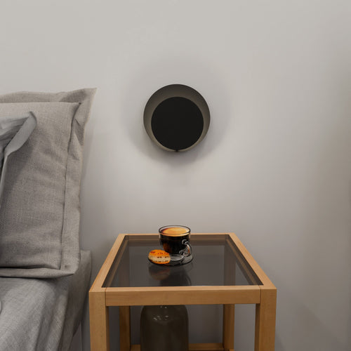 Emibig wandlamp Idea - 1 lichts - 8  x 20   cm - zwart