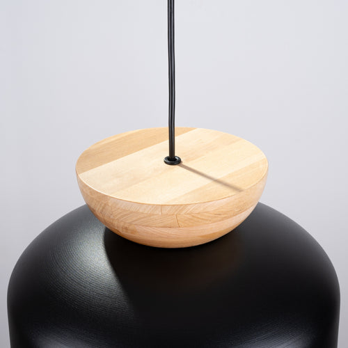 Sollux Lighting Hanglamp MARION zwart - 29,5x29,5x130cm