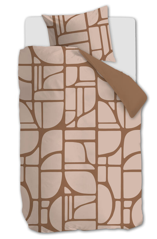 vtwonen  Bold Shapes - 140 x 200/220 cm - Zachtroze - vtwonen shop