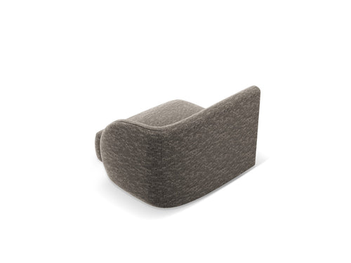 Micadoni rechter module Miley chenille grijs - 90x90x70cm