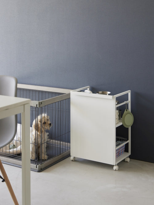 Yamazaki Keukentrolley - 2 niveaus - Tower - Wit