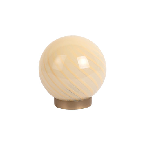 Leitmotiv tafellamp Summer Globe - geel - 15.2x15.2x16.7cm - vtwonen shop