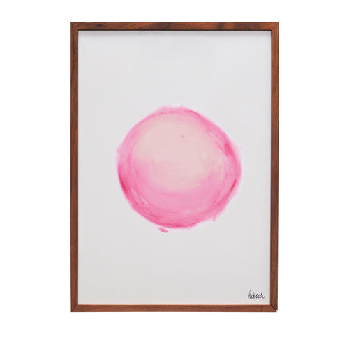 Hübsch lijst Focal - glas/mdf/walnoothout - 32x2xh44cm - vtwonen shop