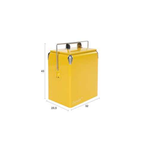 Zuiver Cooler Be Wine Koelbox Geel