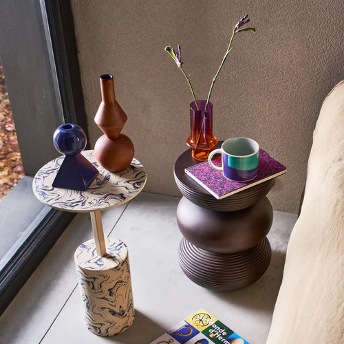 Urban Nature Culture mok Tazza - Rhodonite - 14.5x10.5x8.5cm