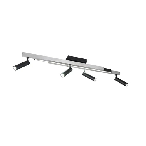 Trio Leuchten plafondlamp Zeno - 4 lichts -  133  x 8.5   cm - aluminium