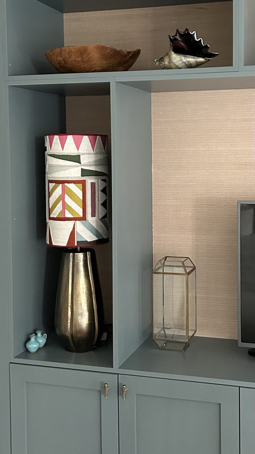 Catchii Raffia Wallpaper wood veneer beige - vtwonen shop