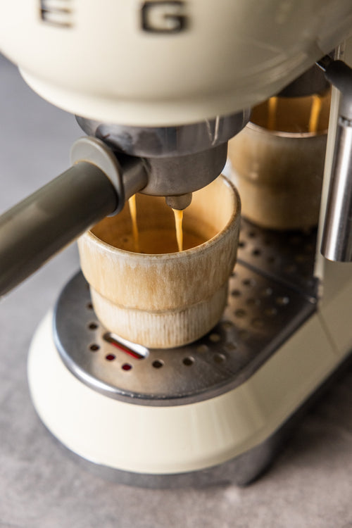 Mimo Homeware koffiekopje Coral Clay - 230 ml - set van 2